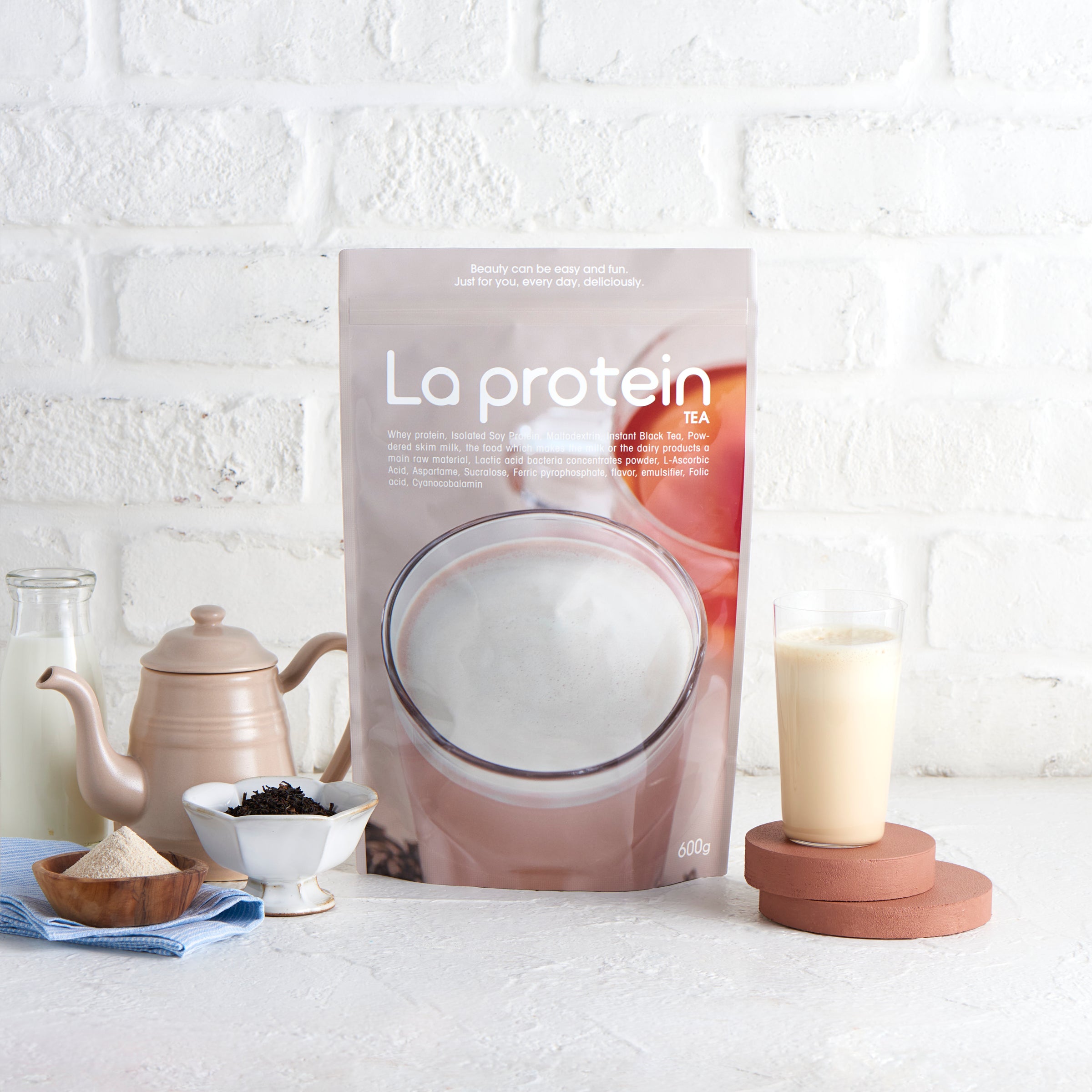 通常】ラ プロテイン(La protein )ミルクティー味 大袋 通常